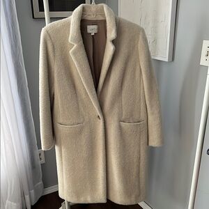 LOFT Women’s Cozy Herringbone Coat XL XXL